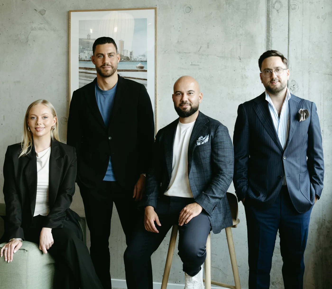 Porträtserie des Teams von Volante Events